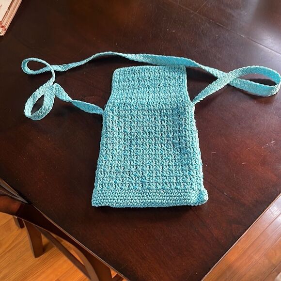 Amanda Smith Macramé/Crochet Beaded Cross Body Bag - Picture 3 of 3